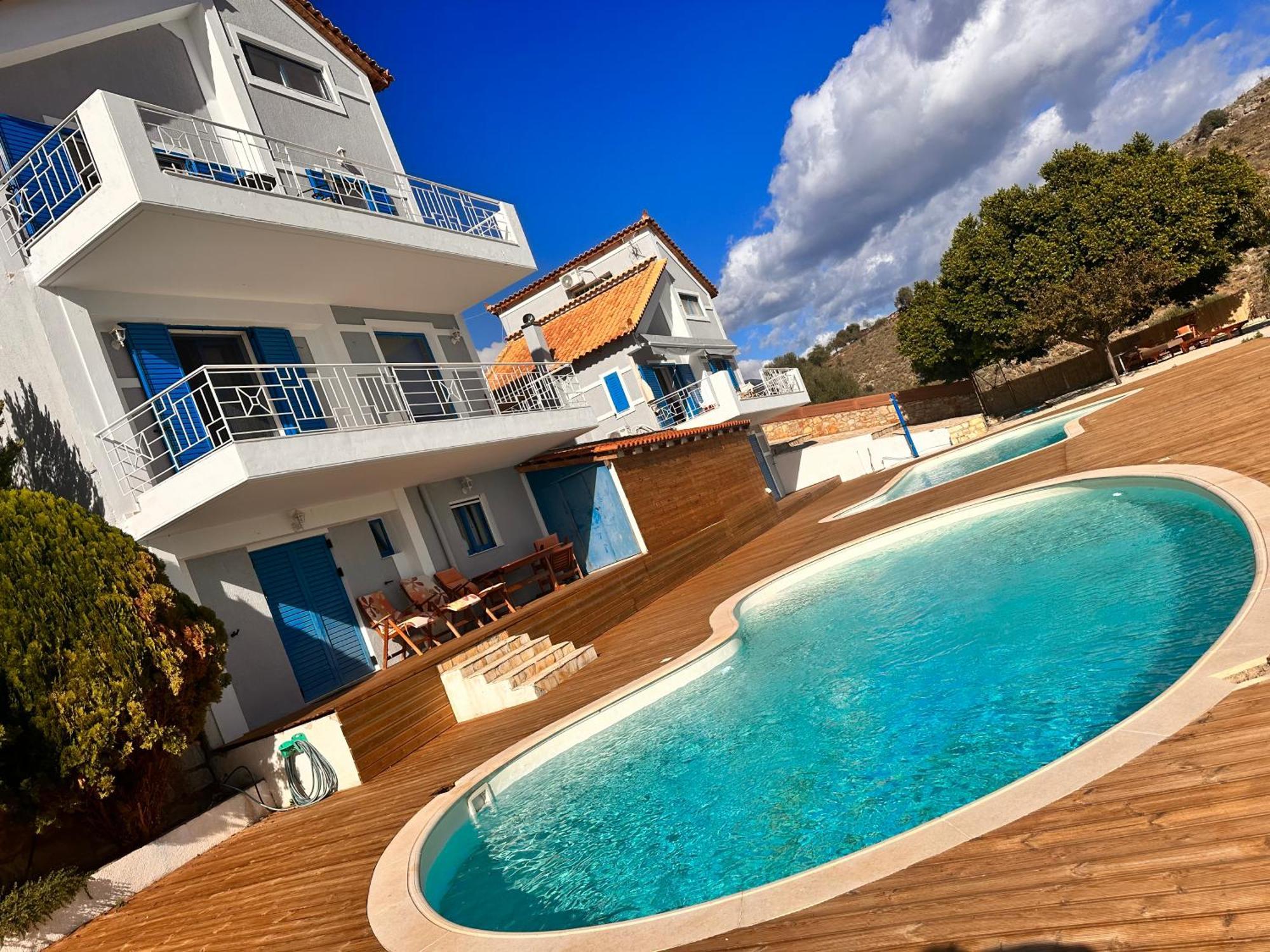 Οι Νυμφεσ Του Γαλαξιδιου Villa Galaxídhion Buitenkant foto